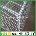 Malha de arame soldada gabion hesco bassion / barreira militar